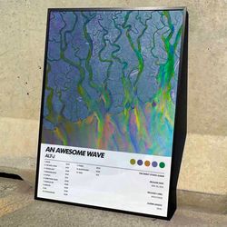 alt-j an awesome wave album cover poster 6