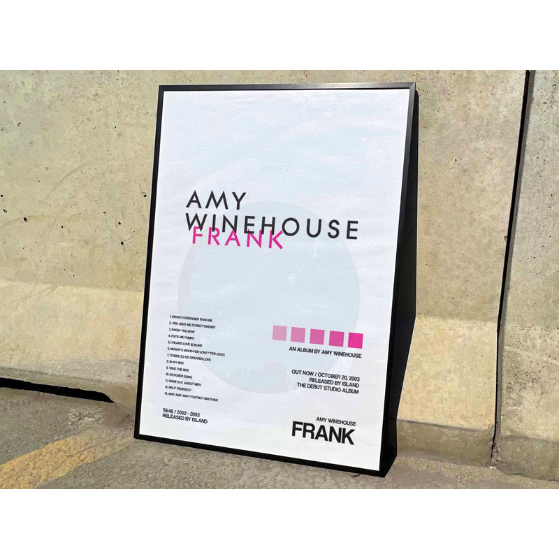 Amy Winehouse Frank Album Cover Poster #2.jpg