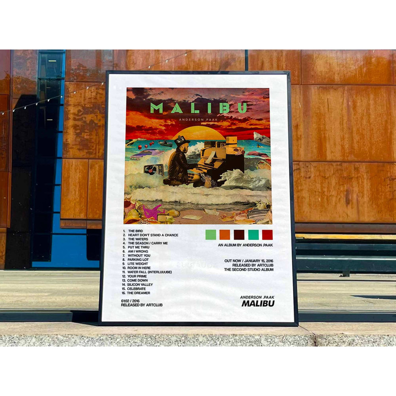 Anderson Paak Malibu Album Cover Poster #2.jpg