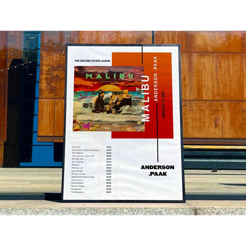 Anderson Paak Malibu Album Cover Poster #3.jpg
