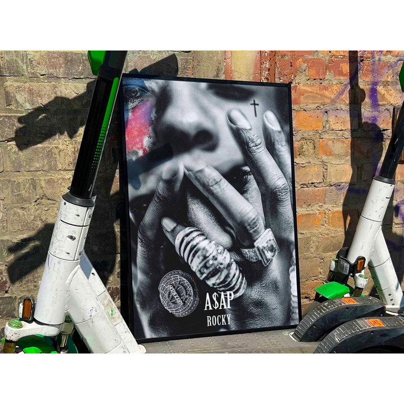 Asap Rocky At Long Last Asap Album Cover Poster #fac NO TRACKS.jpg