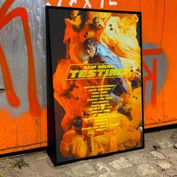 asap rocky testing album cover poster fac