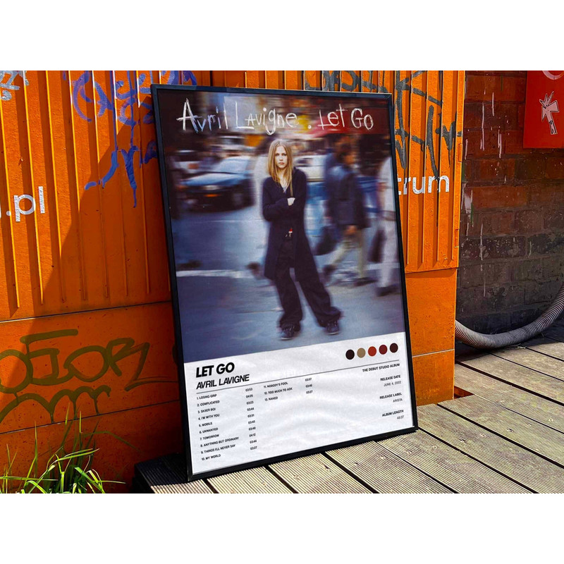 Avril Lavigne Let Go Album Cover Poster #6.jpg