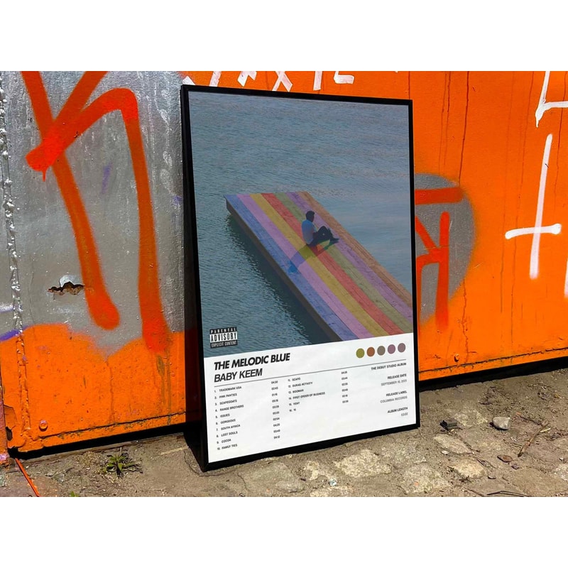 Baby Keem The Melodic Blue Album Cover Poster #6.jpg