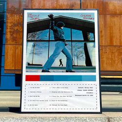 billy joel glass houses album cover poster 4