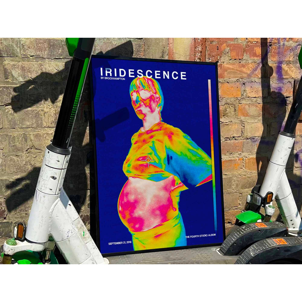 Brockhampton Iridescence Album Cover Poster #fac.jpg