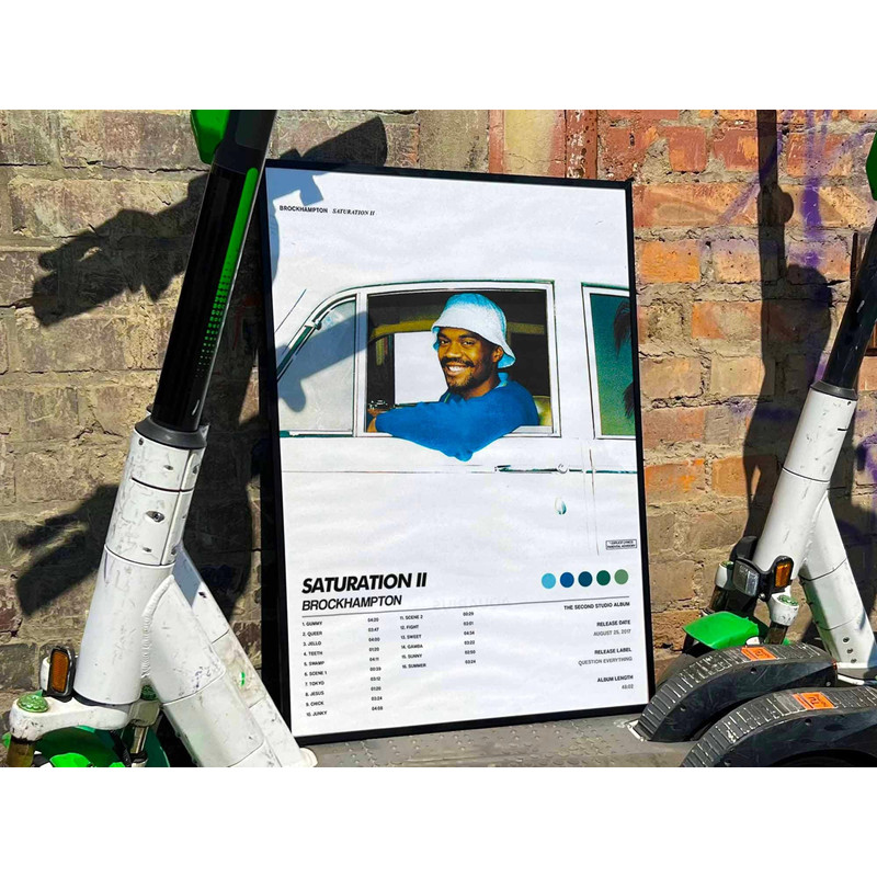 Brockhampton Saturation II Album Cover Poster #6.jpg