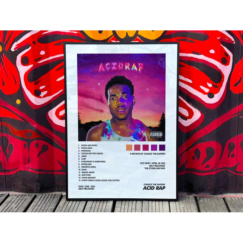 Chance The Rapper Acid Rap Album Cover Poster #2.jpg
