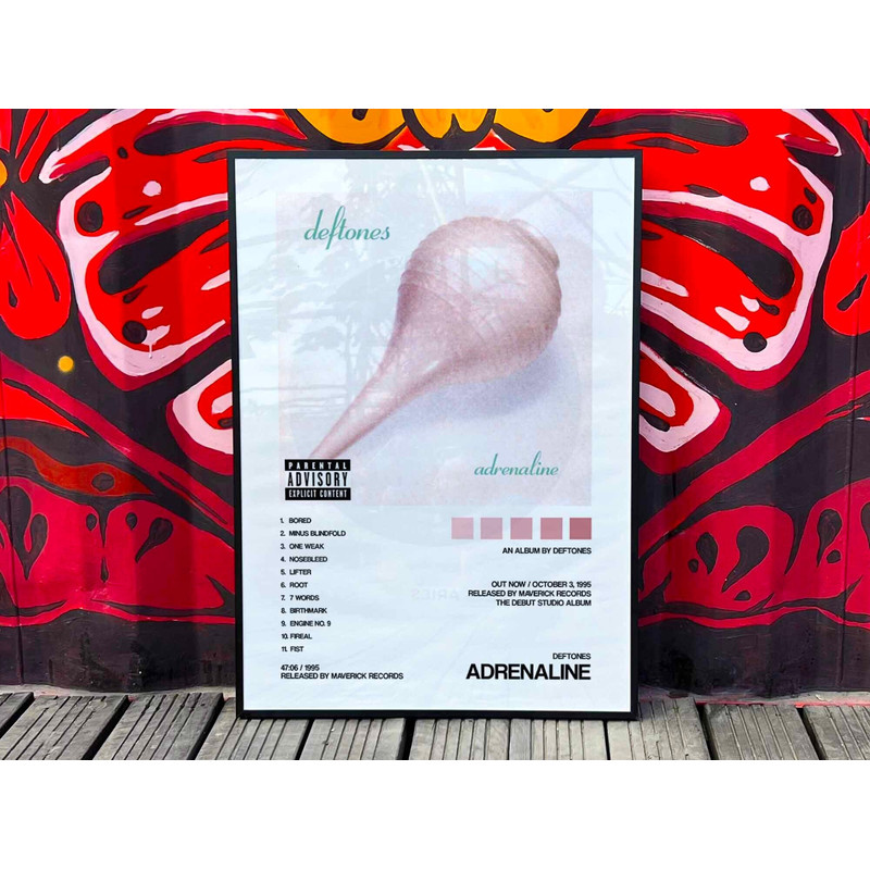 Deftones Adrenaline Album Cover Poster #2.jpg