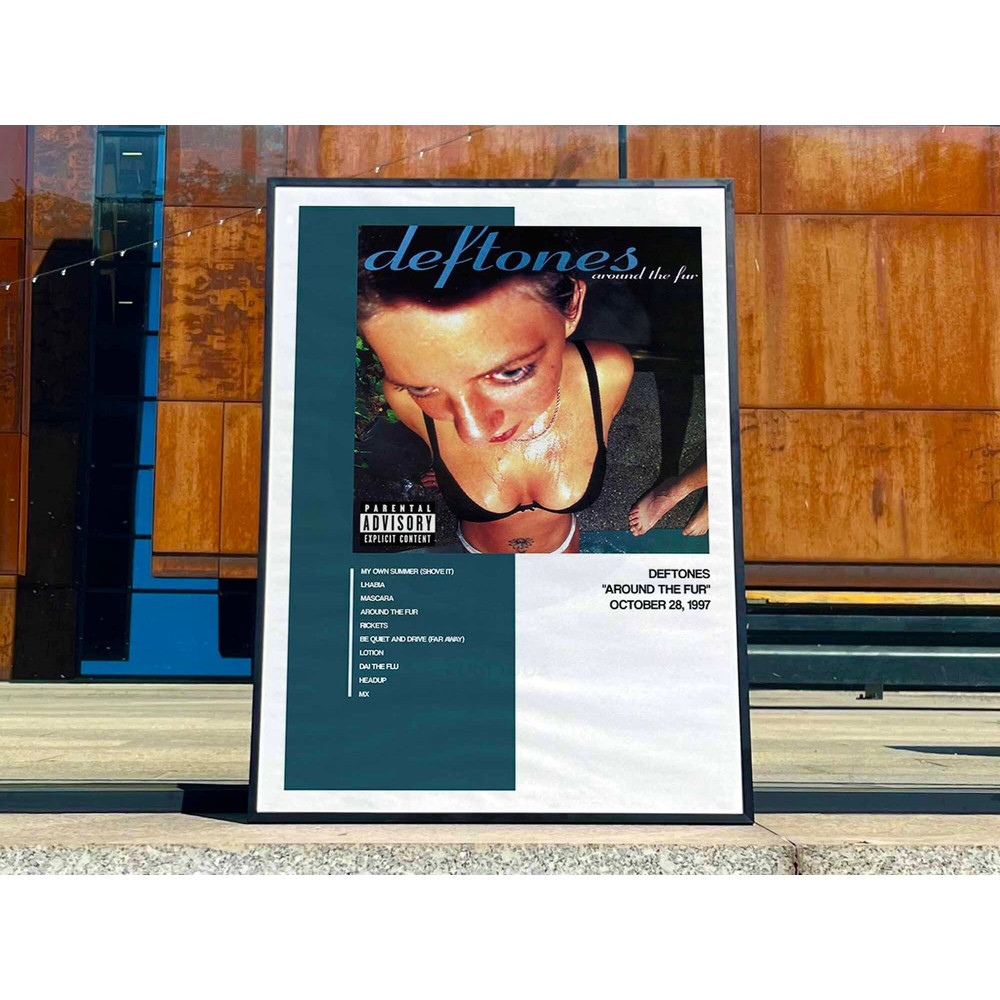 Deftones Around The Fur Album Cover Poster #1.jpg