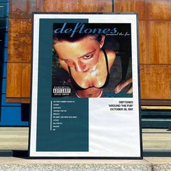 deftones around the fur album cover poster 1