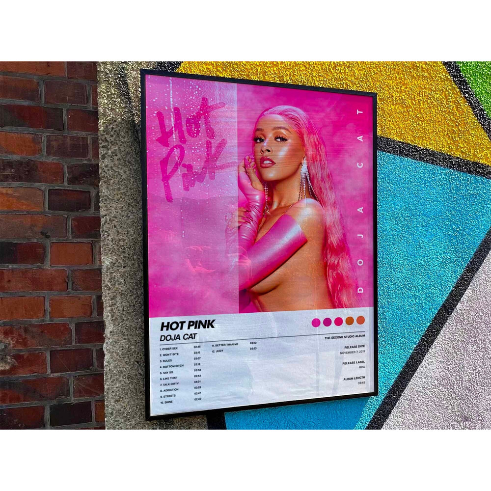 Doja Cat Hot Pink Album Cover Poster #6.jpg