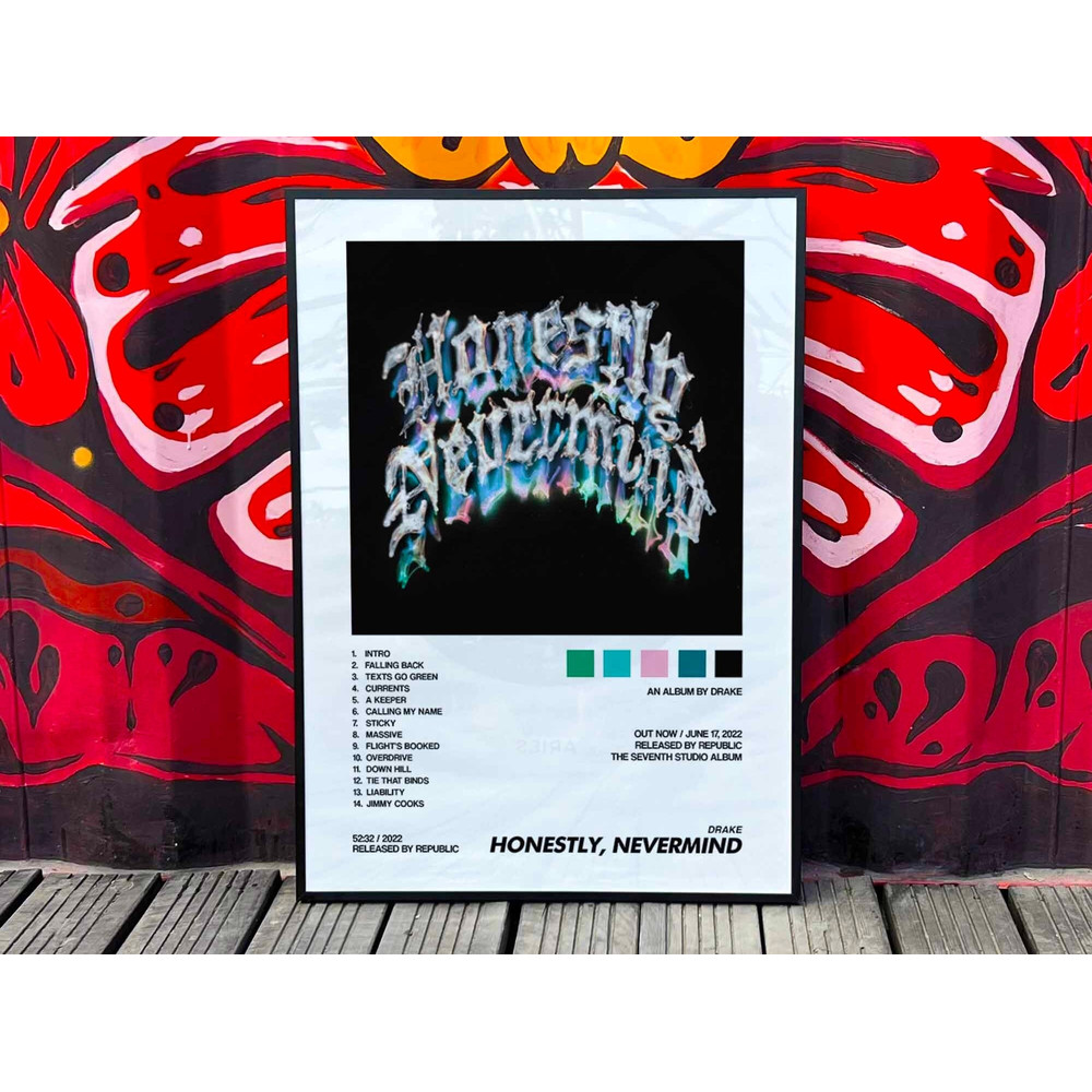 Drake  Honestly Never Mind Album Cover Poster.jpg