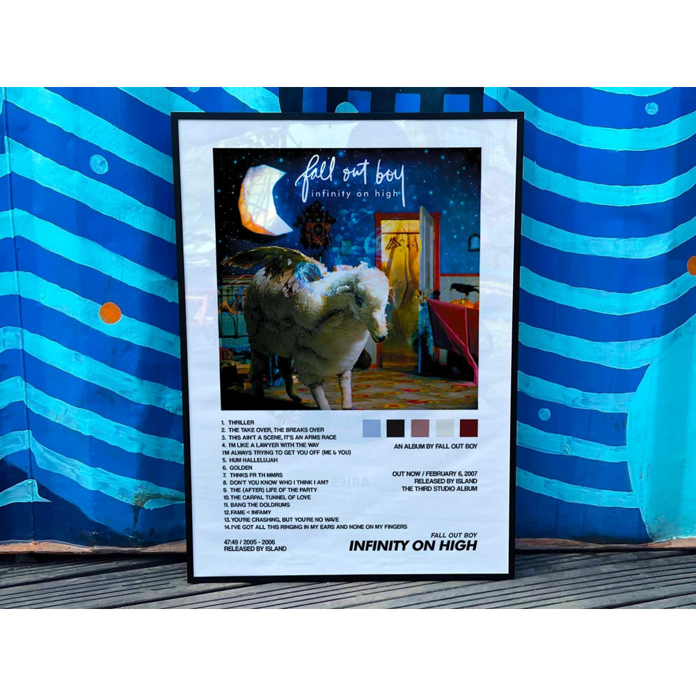 Fall Out Boy Infinity On High Album Cover Poster #2.jpg