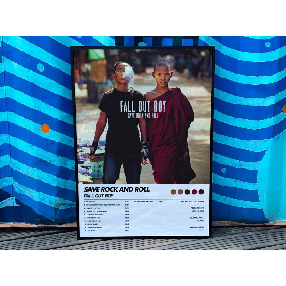 Fall Out Boy Save Rock And Roll Album Cover Poster #6 1.jpg