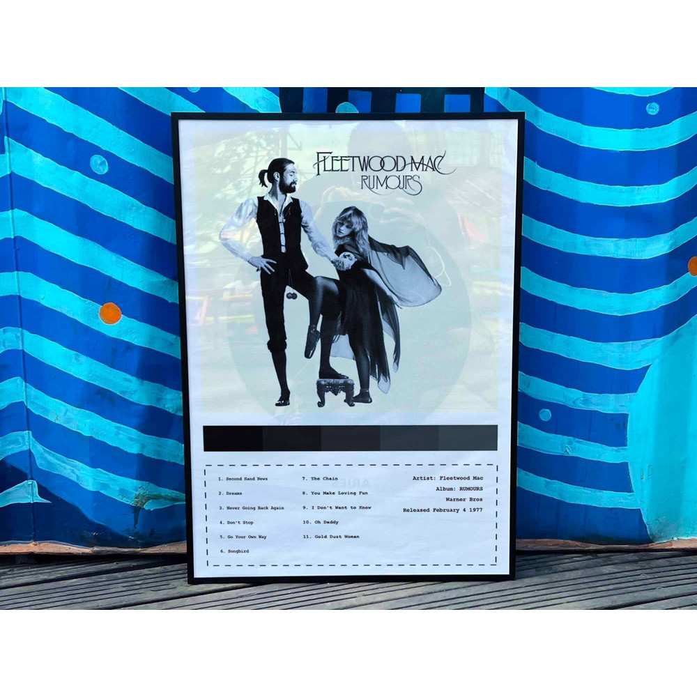 Fleetwood Mac Rumours Album Cover Poster #2.jpg