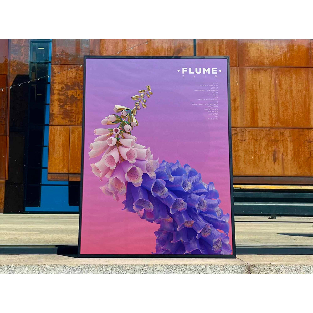 Flume Skin Album Cover Poster #fac VER2.jpg