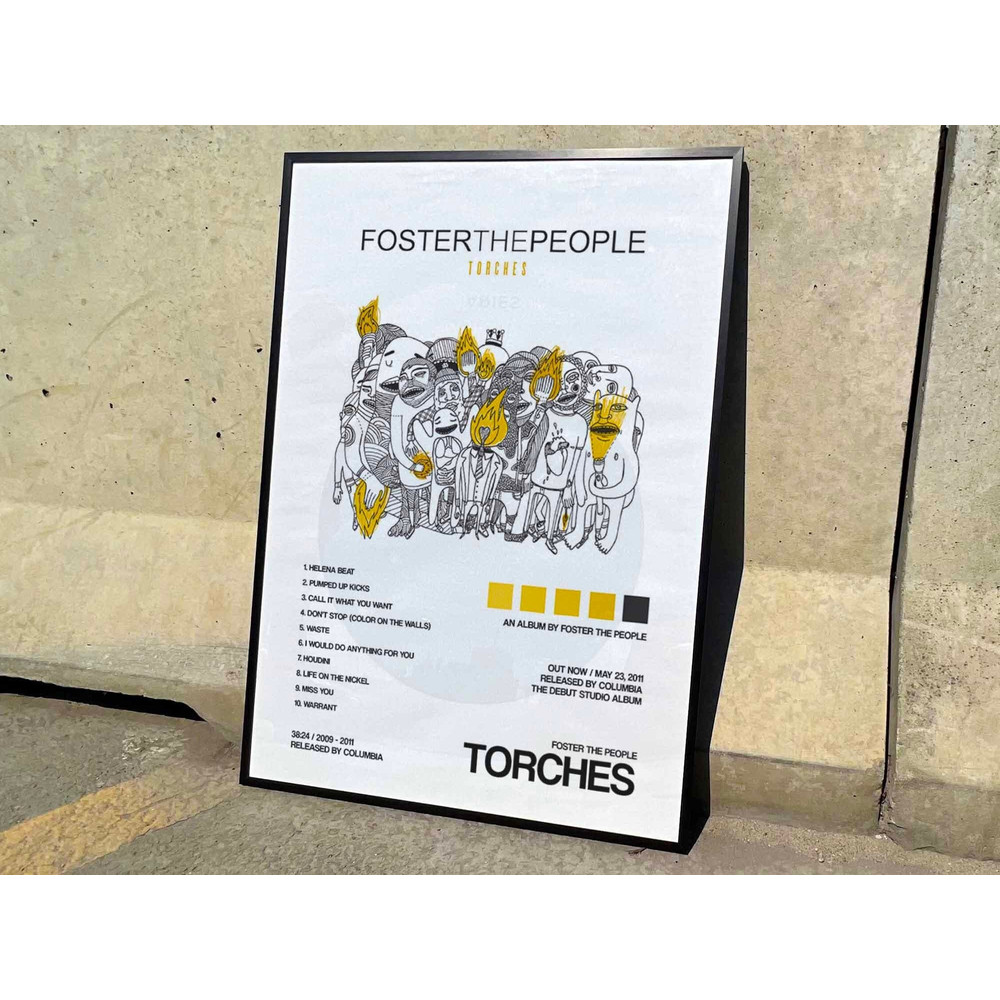 Foster The People Torches Album Cover Poster #2.jpg