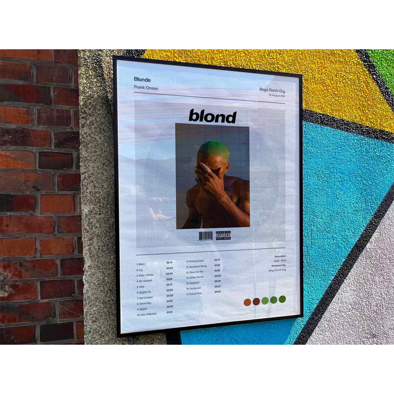 Frank Ocean Blonde Album Cover Poster 15.jpg