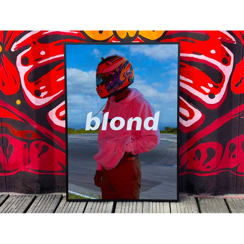 Frank Ocean Blonde Album Cover Poster 2.jpg