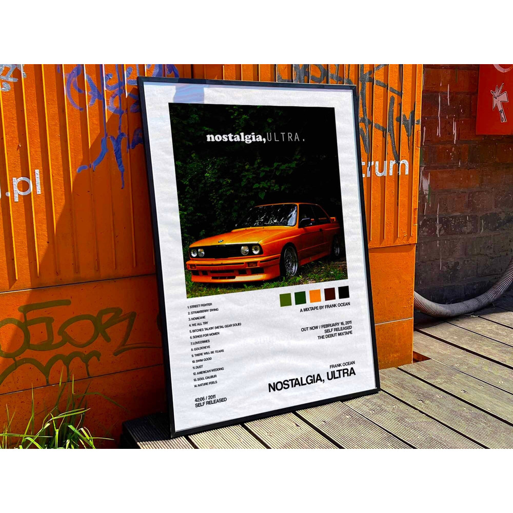 Frank Ocean Nostalgia, Ultra Album Cover Poster #2.jpg