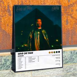 giveon give or take album cover poster 1