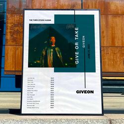giveon give or take album cover poster 2