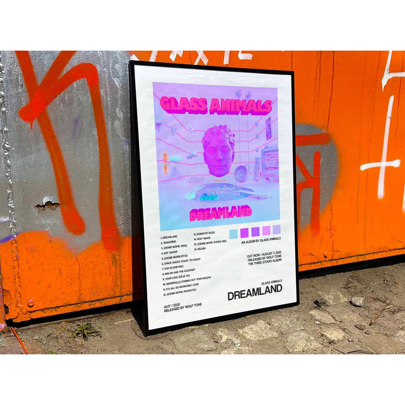 Glass Animals Dreamland Album Cover Poster #2.jpg