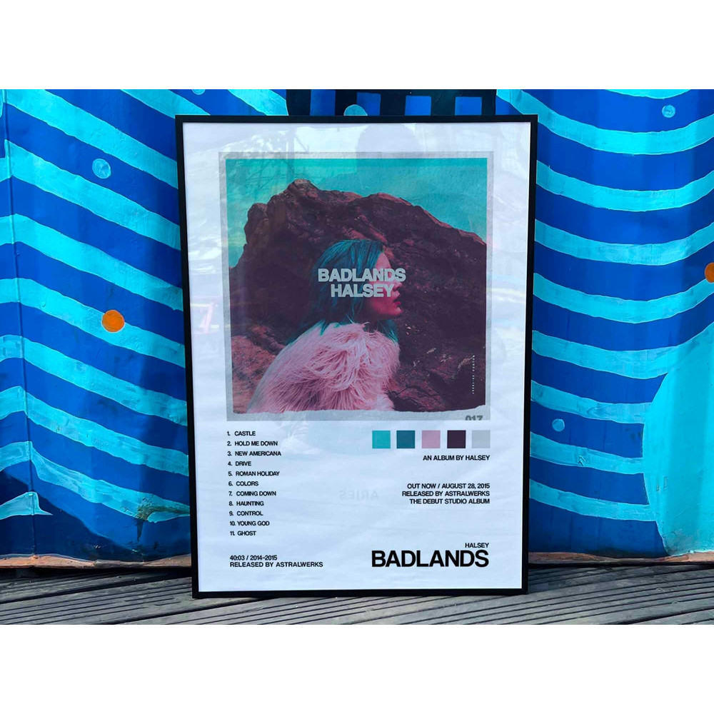 Halsey Badlands Album Cover Poster #2.jpg