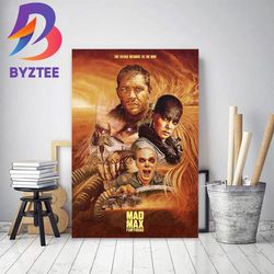 mad max fury road new poster home decor poster canvas
