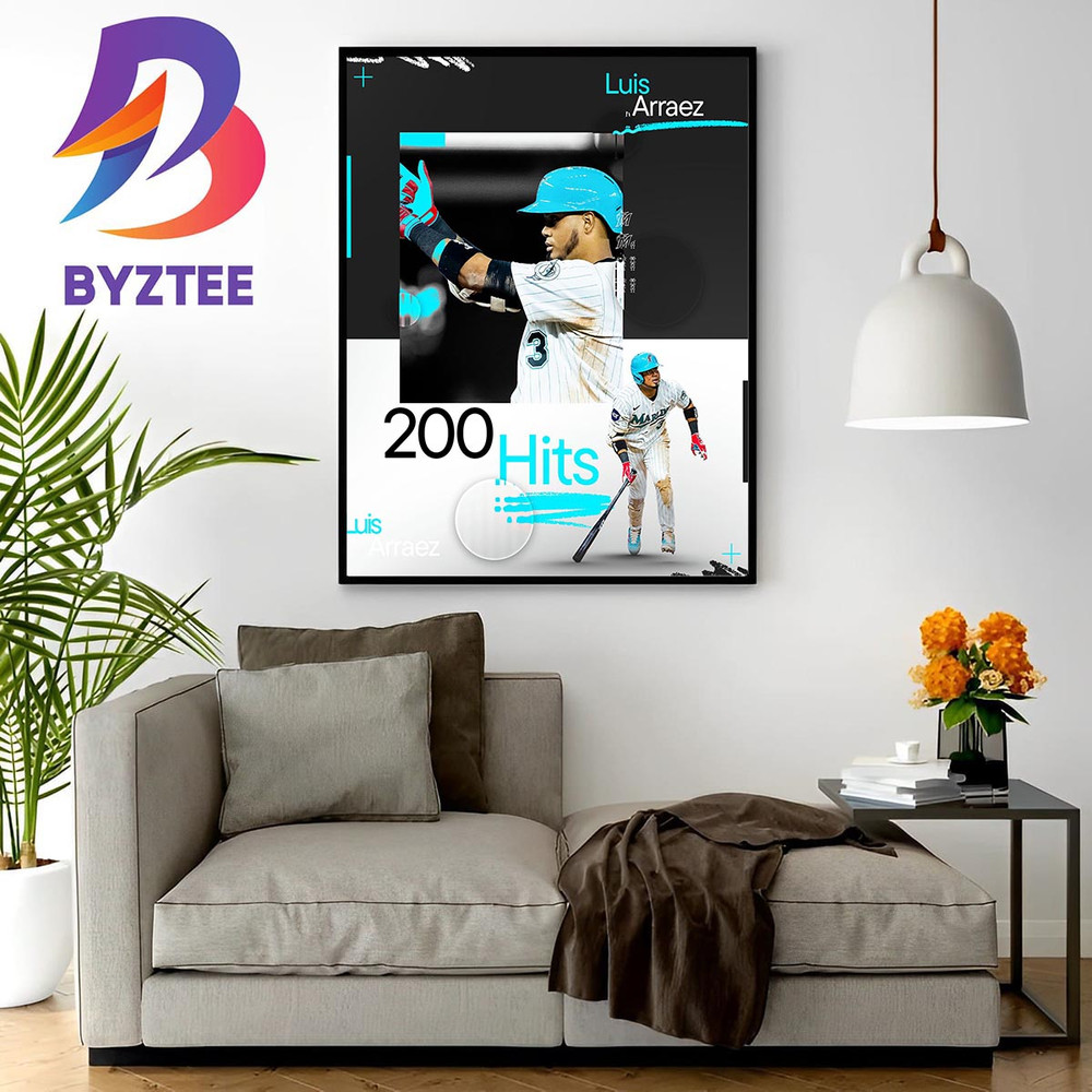 Make That 200 Hits For Luis Arraez 2023 MLB Season Home Decor Poster Canvas.jpg