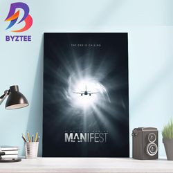 manifest the end is calling official poster home decor poster canvas 1