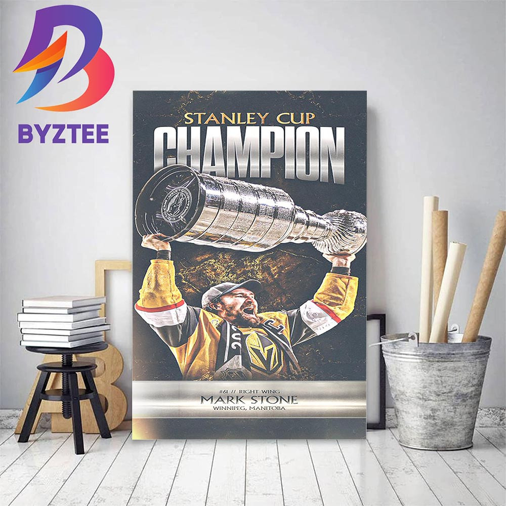 Mark Stone And Vegas Golden Knights Are 2023 Stanley Cup Champions Home Decor Poster Canvas.jpg