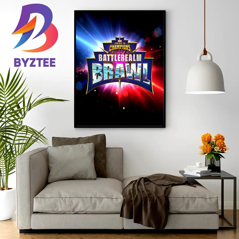 Marvel Contest Of Champions Battlerealm Brawl Wall Decor Poster Canvas.jpg