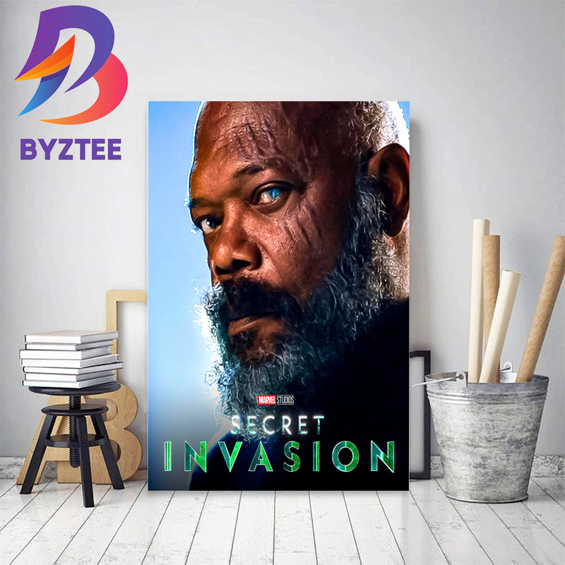 Marvel Studios Secret Invasion Official Poster Decor Poster Canvas.jpg