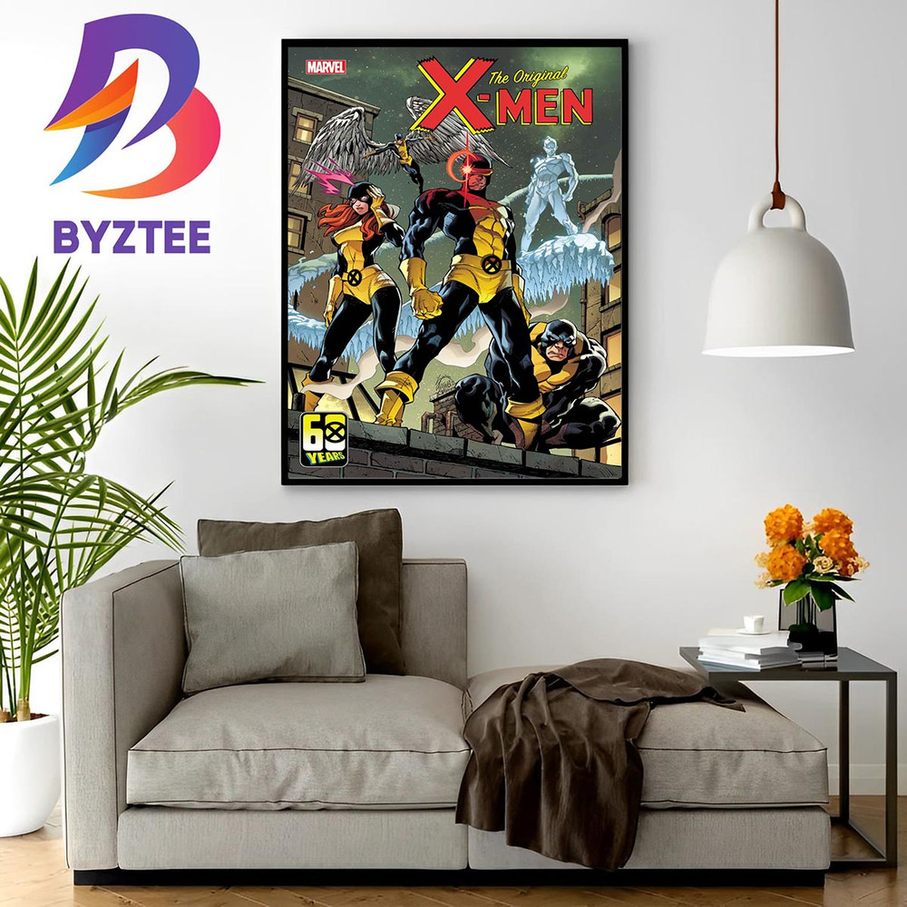 Marvel The Original X-Men 1 Official Poster Home Decor Poster Canvas.jpg