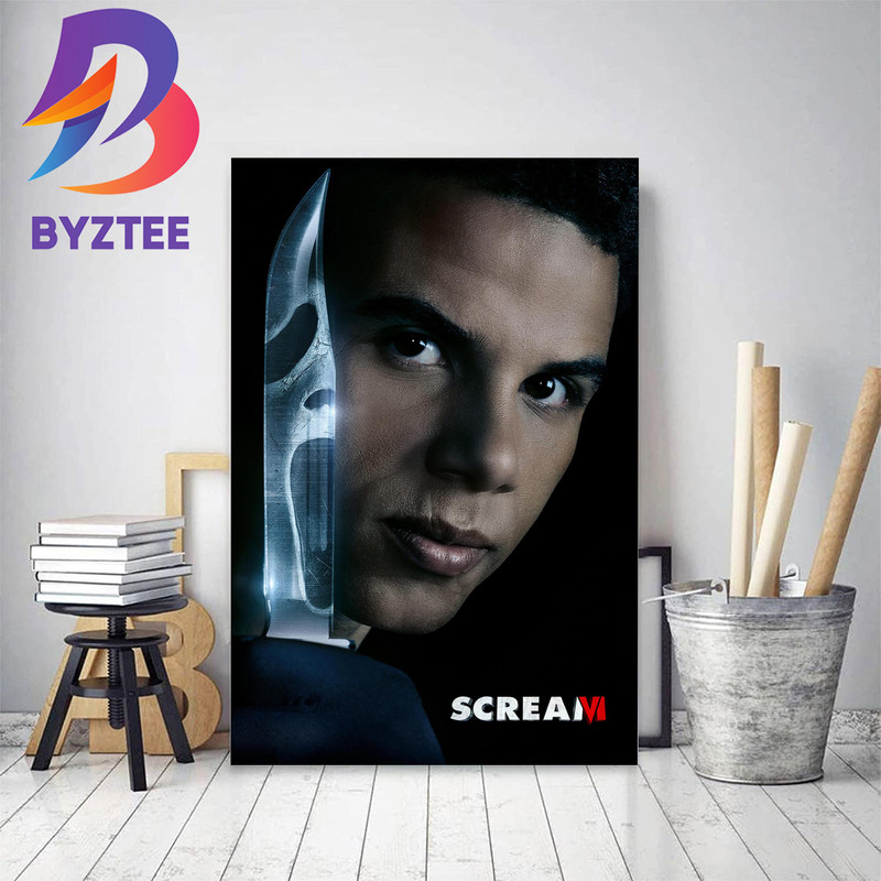 Mason Gooding As Chad Meeks Martin In The Scream VI Movie Decor Poster Canvas.jpg