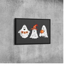 halloween canvas decor, halloween prints , halloween wall