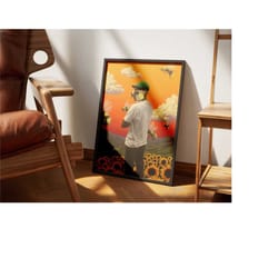 flower boy digital download, tyler the creator poster,
