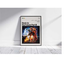 back to the future poster part 3, modern