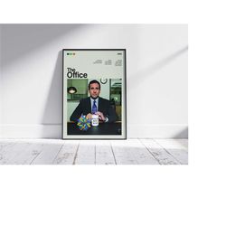 the office poster, modern tv series poster print,