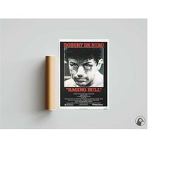 raging bull - movie classic poster print -