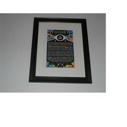 framed bonnaroo 2019 poster phish, post malone, cardi