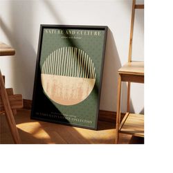 nature and culture poster - scandinavian posters -