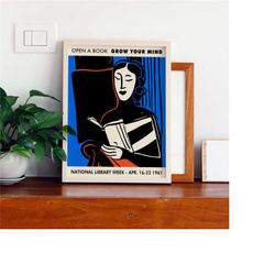 open a book - grow your mind. national