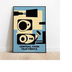 central park film festival poster - nyc film