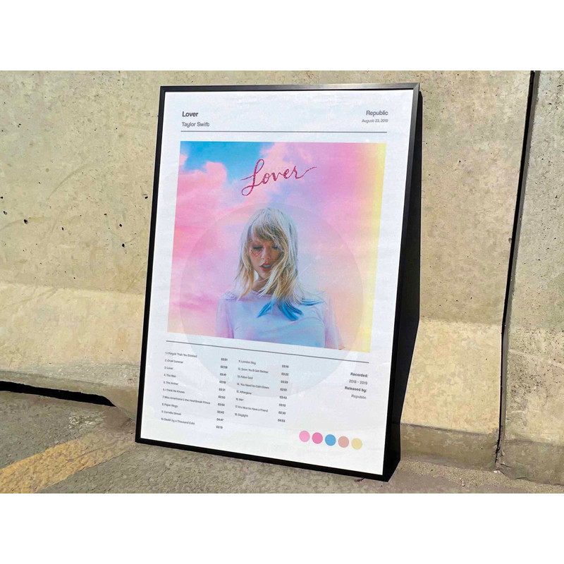 Taylor Swift Lover Album Cover Poster #5.jpg