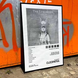 the lumineers cleopatra album cover poster 2