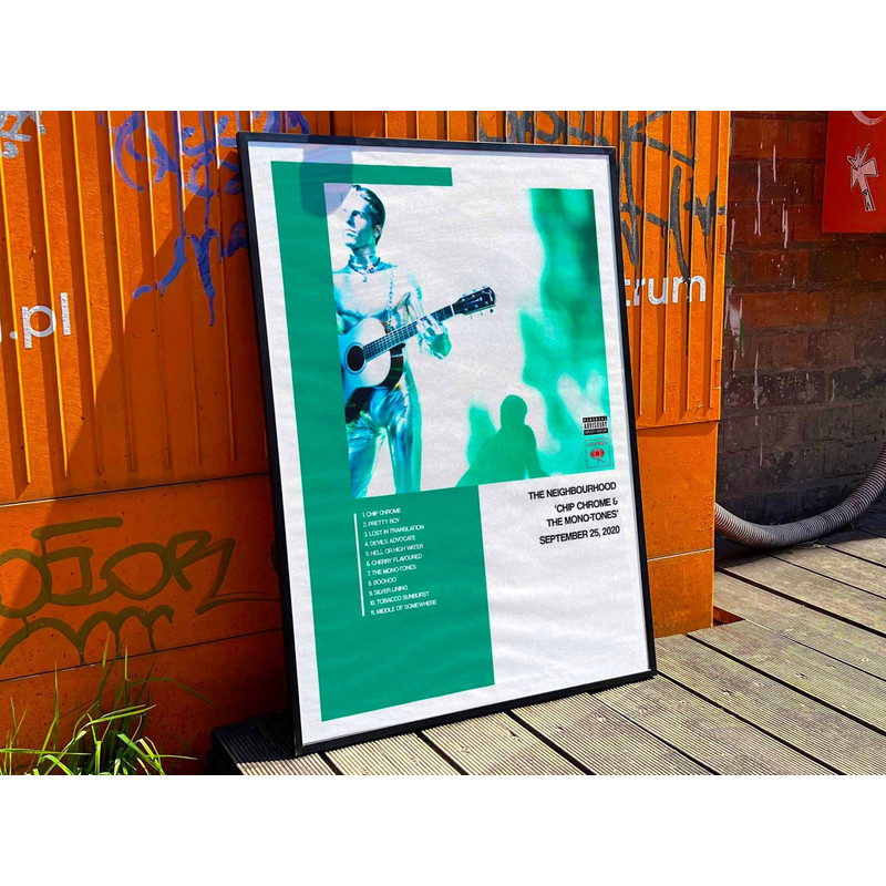 The Neighbourhood Chip Chrome And The Mono-Tones Album Cover Poster #1.jpg