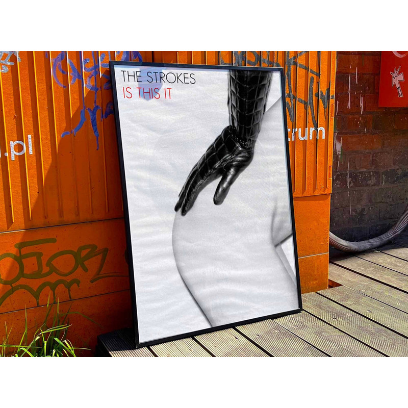The Strokes Is This It Album Cover Poster #fac no tracklist.jpg